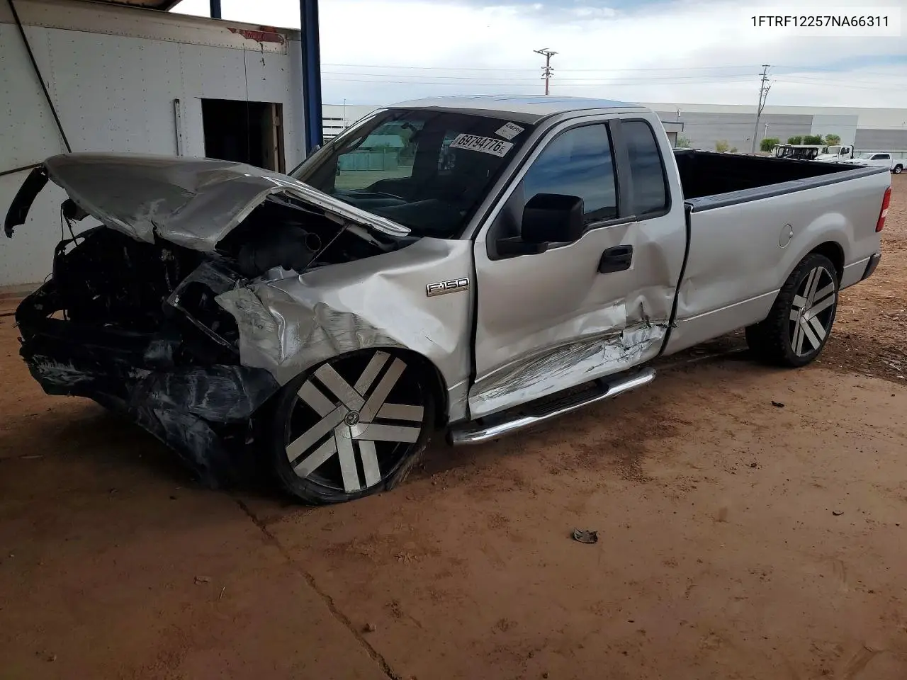 FORD F-150 2007, VIN 1FTRF12257NA66311
