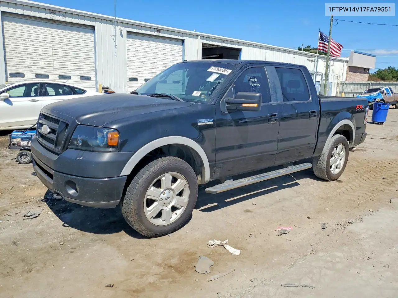 FORD F-150 2007, VIN 1FTPW14V17FA79551