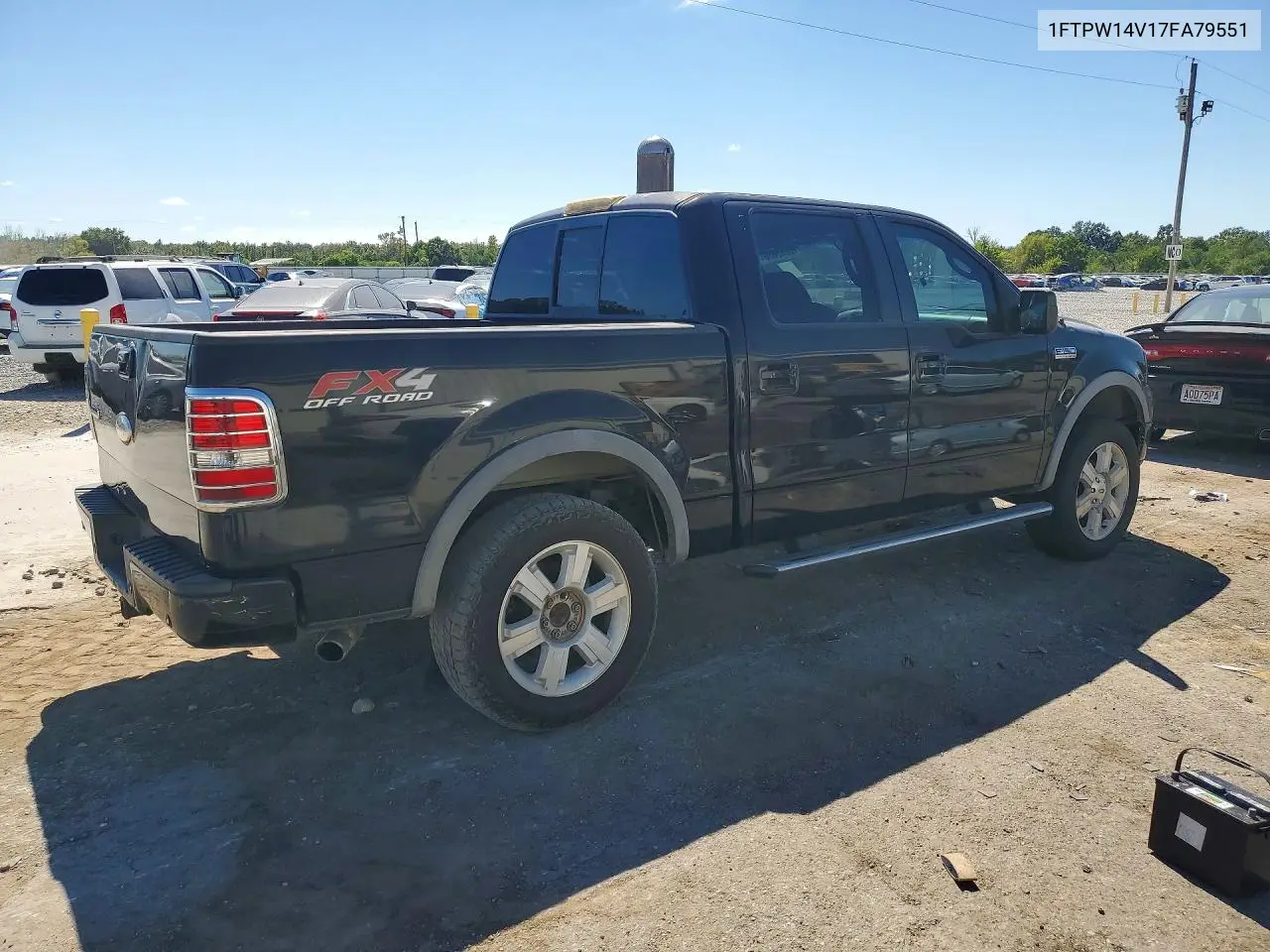 2007 FORD F-150 VIN 1FTPW14V17FA79551 — фото 3