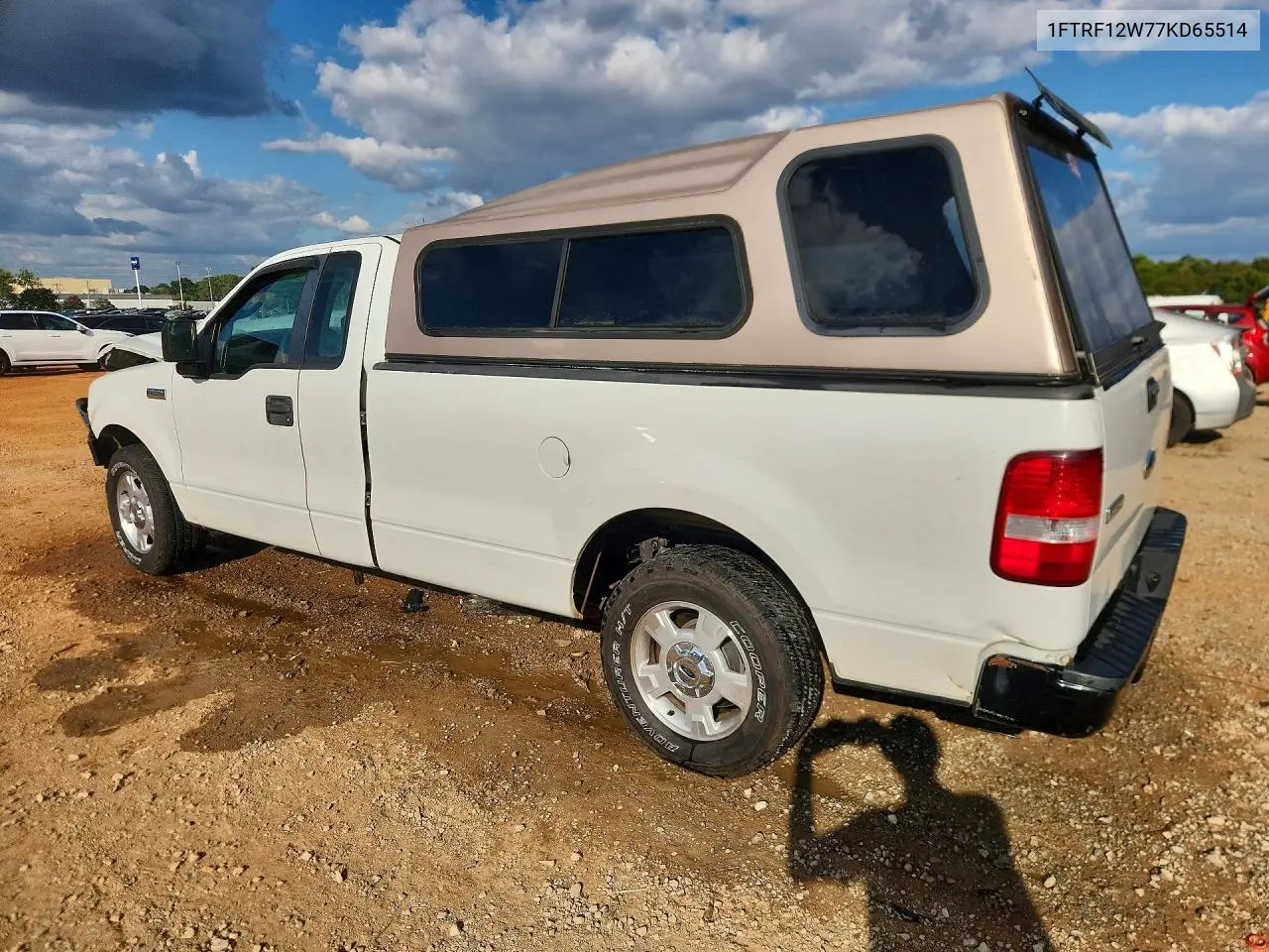 2007 FORD F-150 VIN 1FTRF12W77KD65514 — фото 2