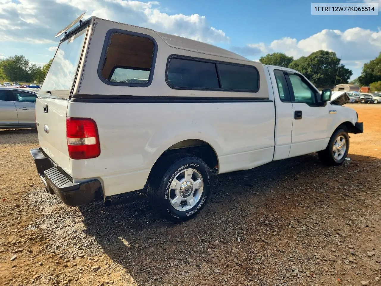 2007 FORD F-150 VIN 1FTRF12W77KD65514 — фото 3