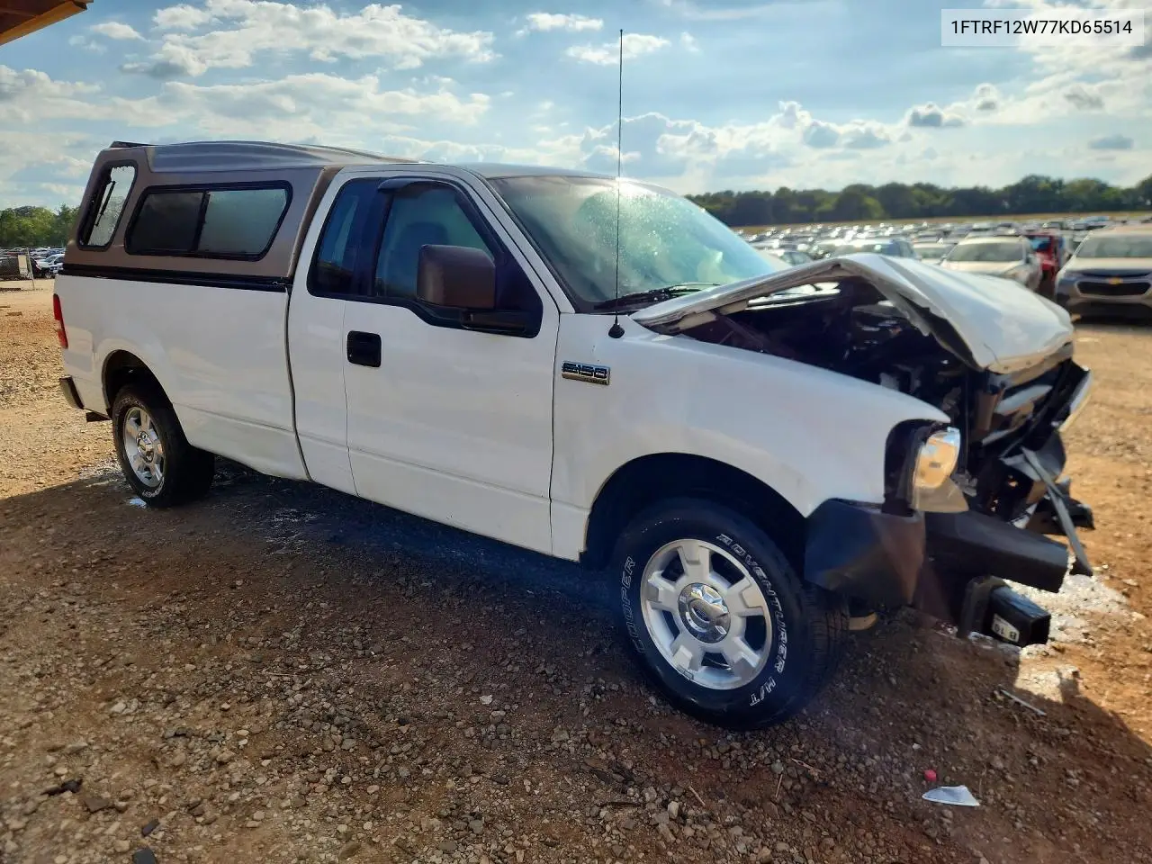 2007 FORD F-150 VIN 1FTRF12W77KD65514 — фото 4