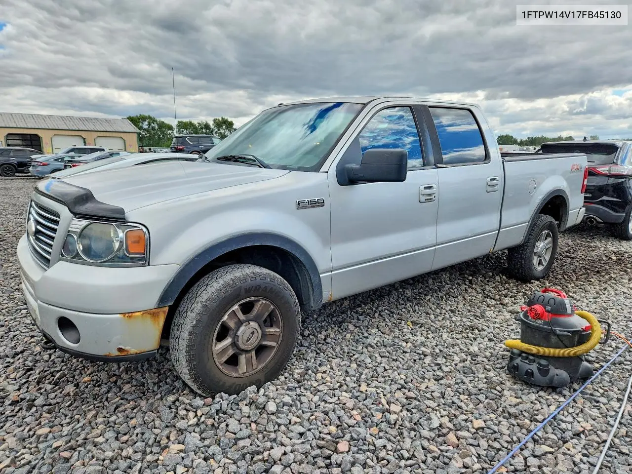 FORD F-150 2007, VIN 1FTPW14V17FB45130