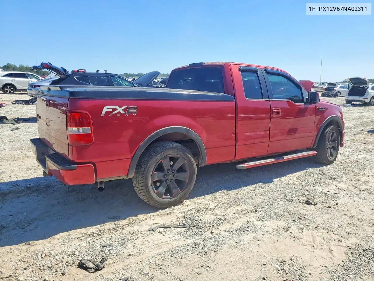 2007 FORD F-150 VIN 1FTPX12V67NA02311 — фото 3
