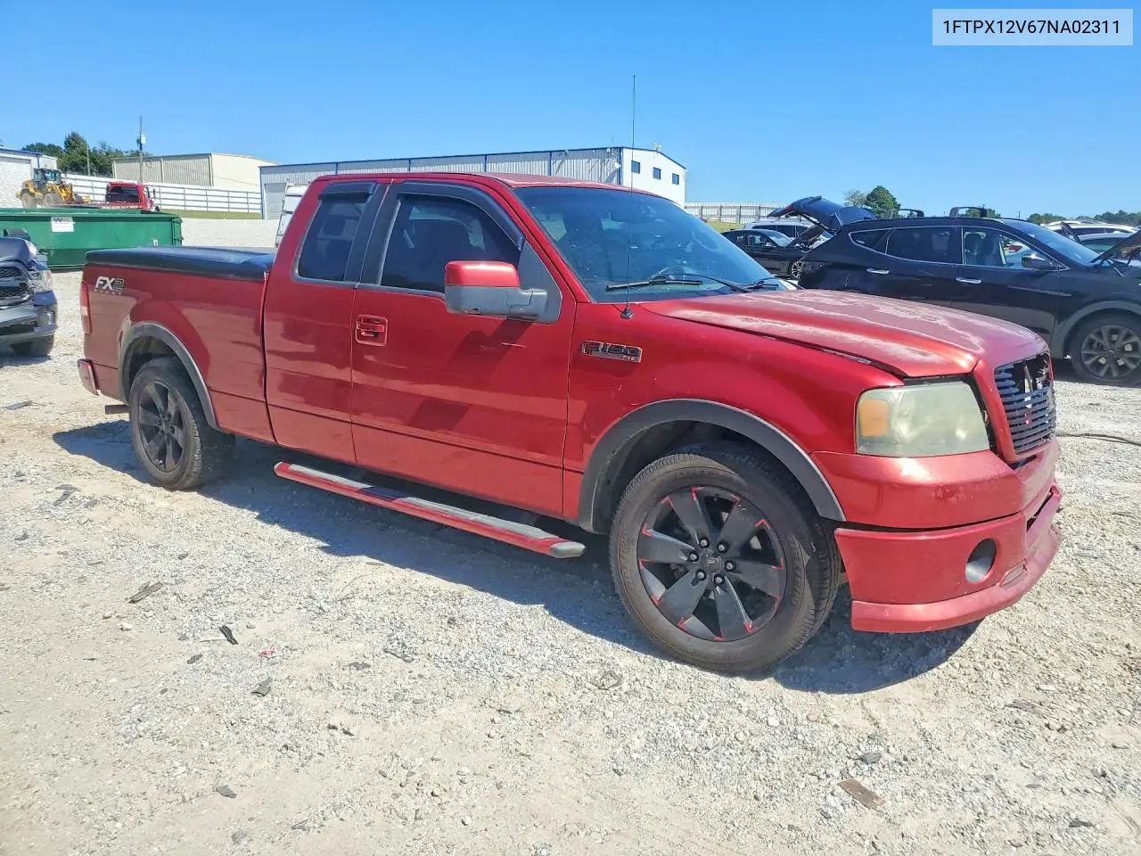 2007 FORD F-150 VIN 1FTPX12V67NA02311 — фото 4