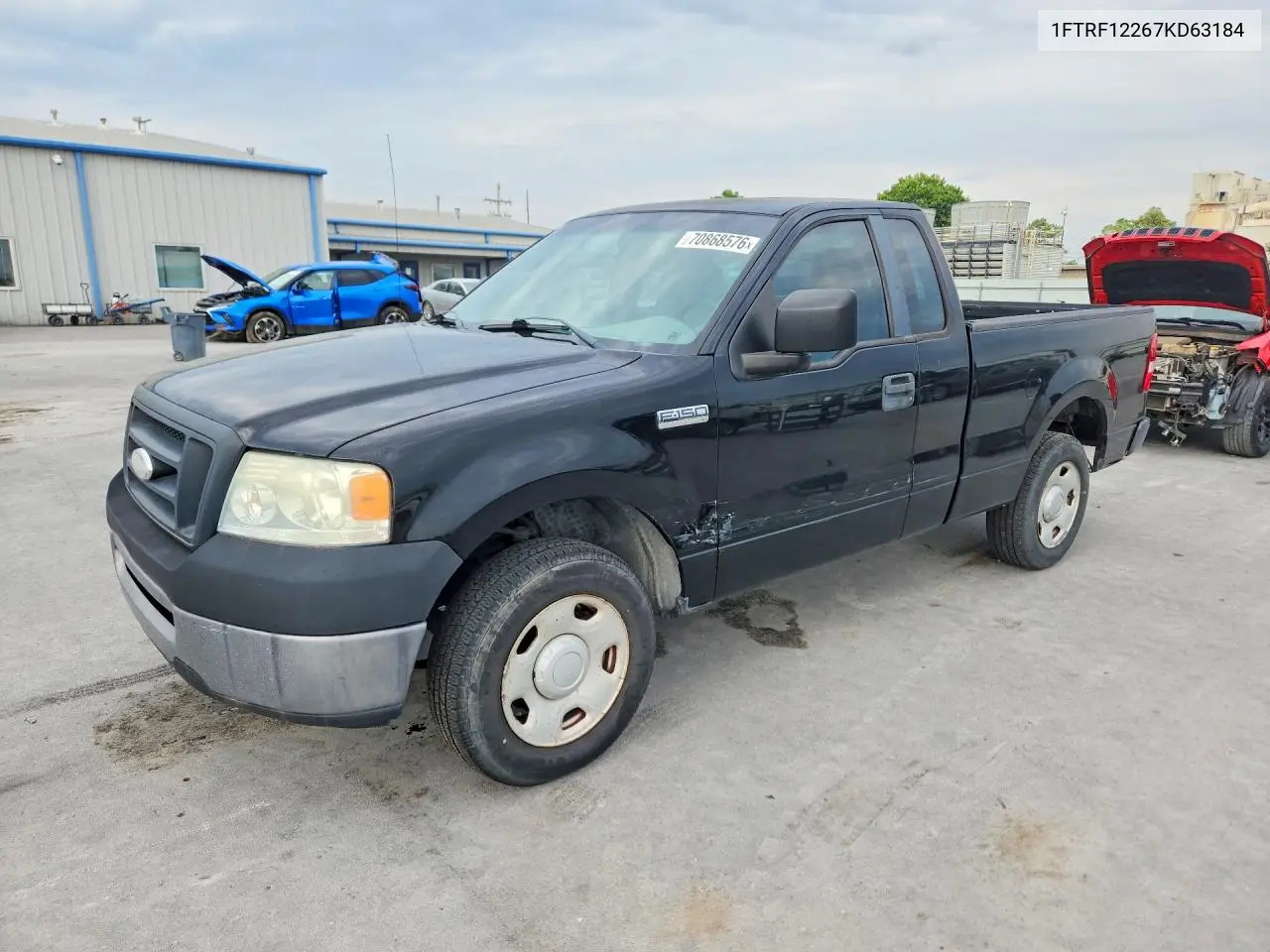 FORD F-150 2007, VIN 1FTRF12267KD63184