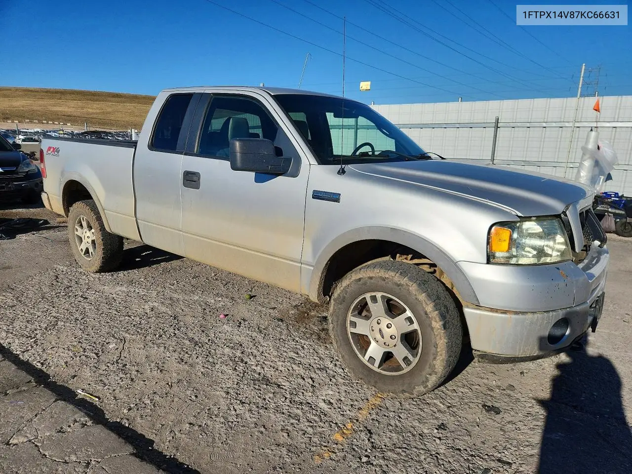 2007 FORD F-150 VIN 1FTPX14V87KC66631 — фото 4