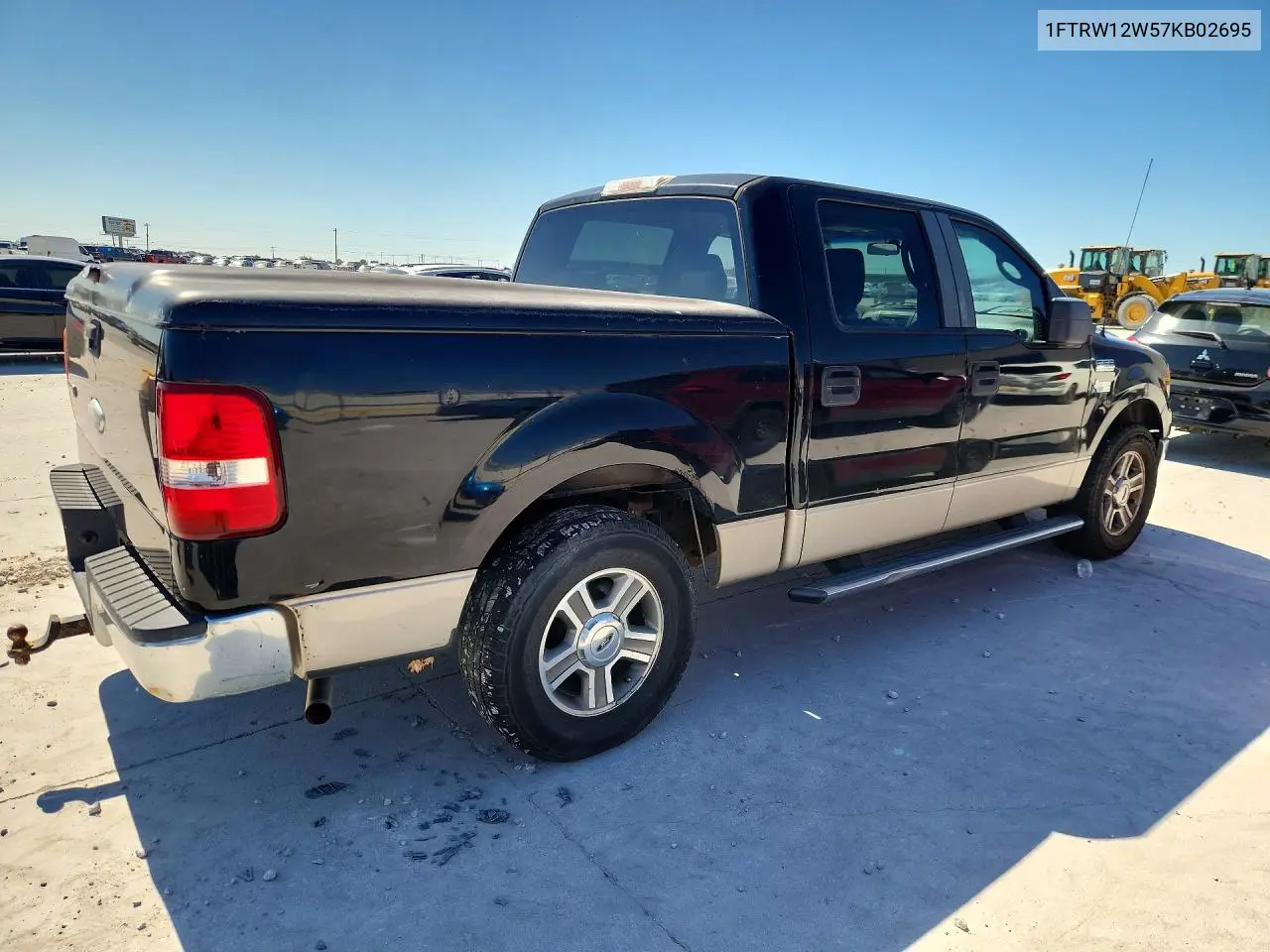 2007 FORD F-150 VIN 1FTRW12W57KB02695 — фото 3