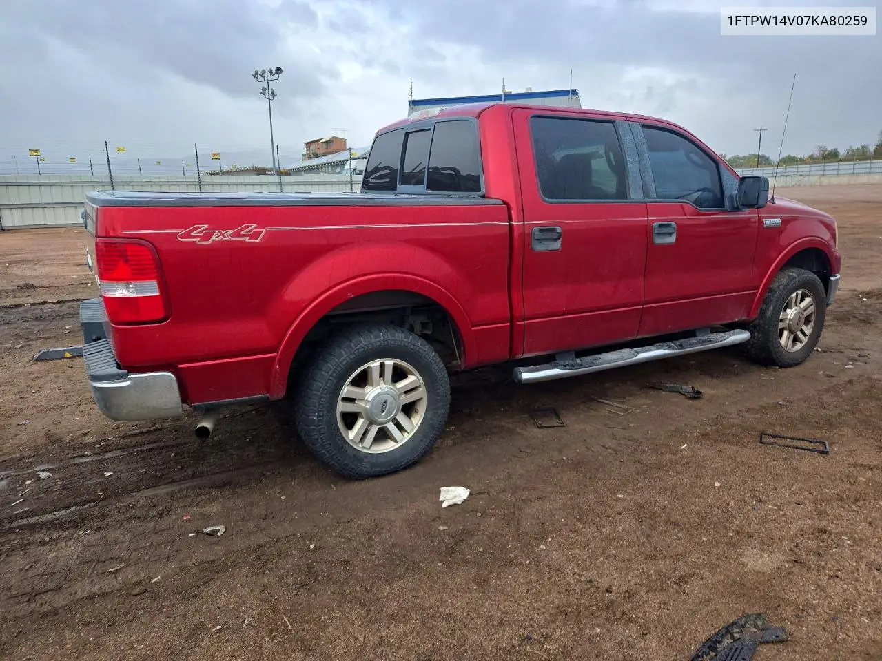 2007 FORD F-150 VIN 1FTPW14V07KA80259 — фото 3