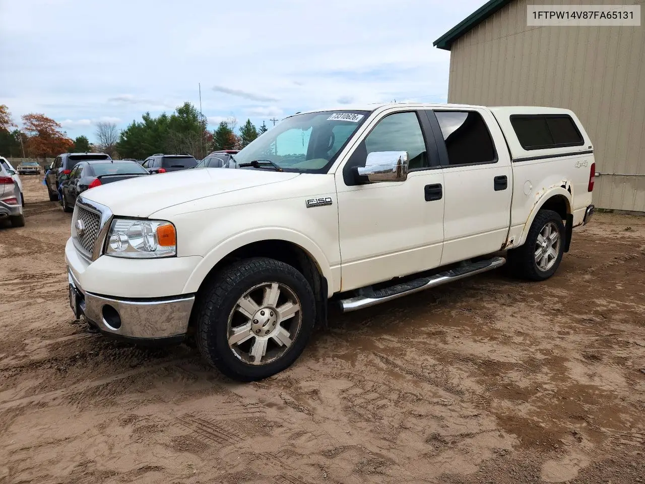 FORD F-150 2007, VIN 1FTPW14V87FA65131
