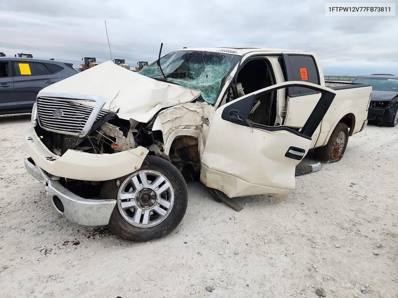 FORD F-150 2007, VIN 1FTPW12V77FB73811