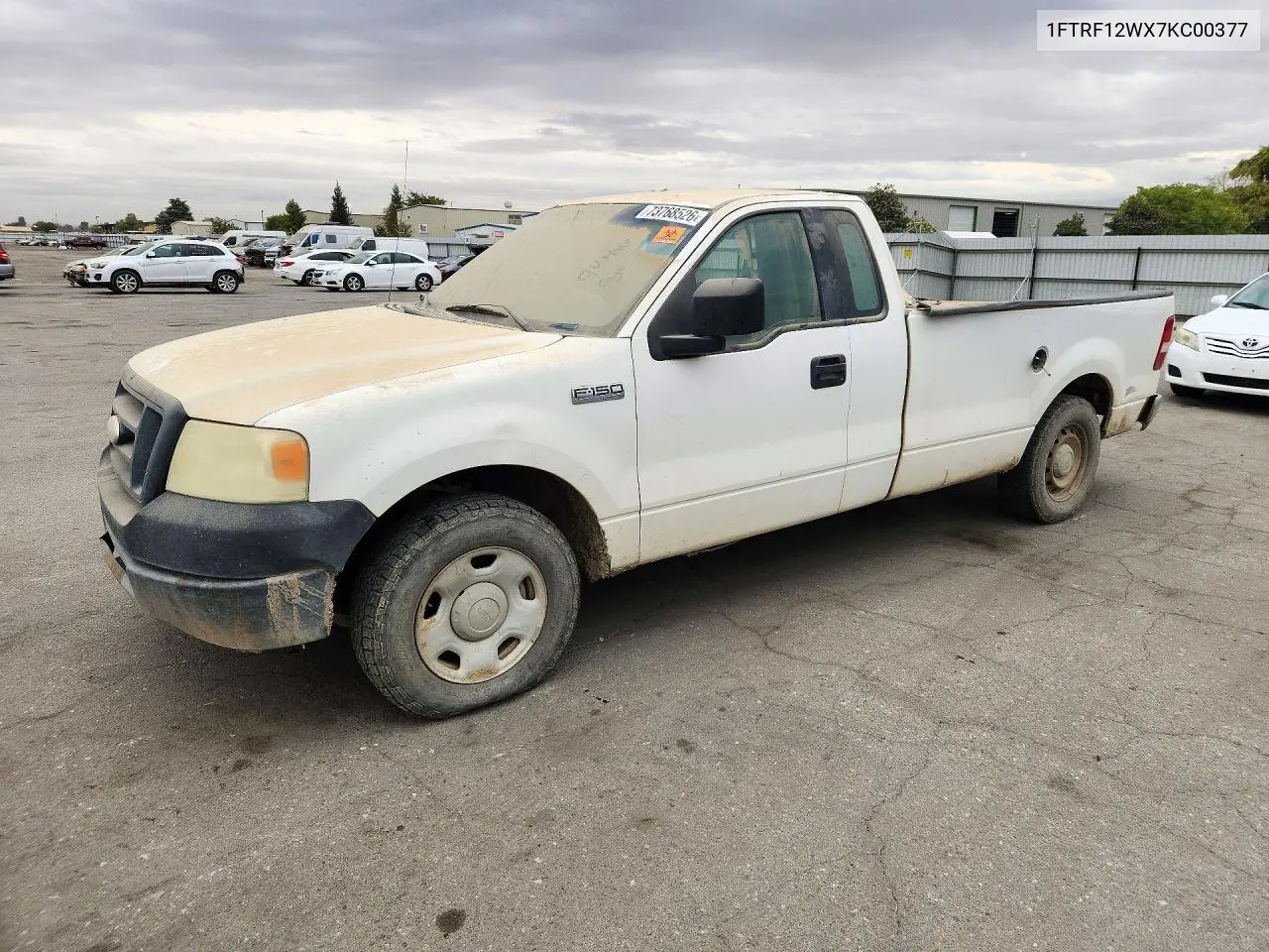 FORD F-150 2007, VIN 1FTRF12WX7KC00377