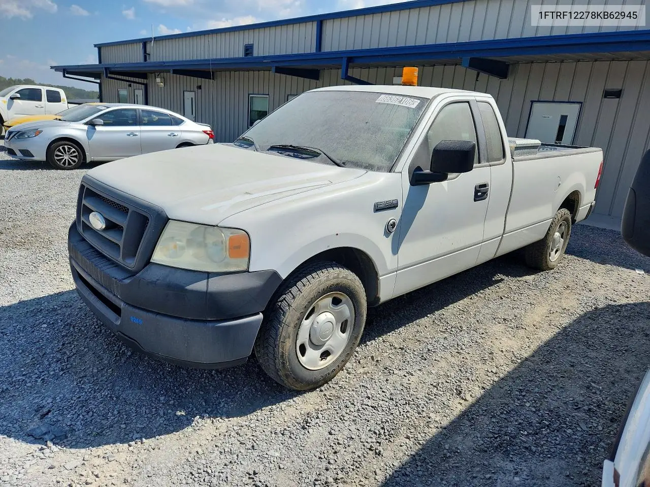 FORD F-150 2008, VIN 1FTRF12278KB62945