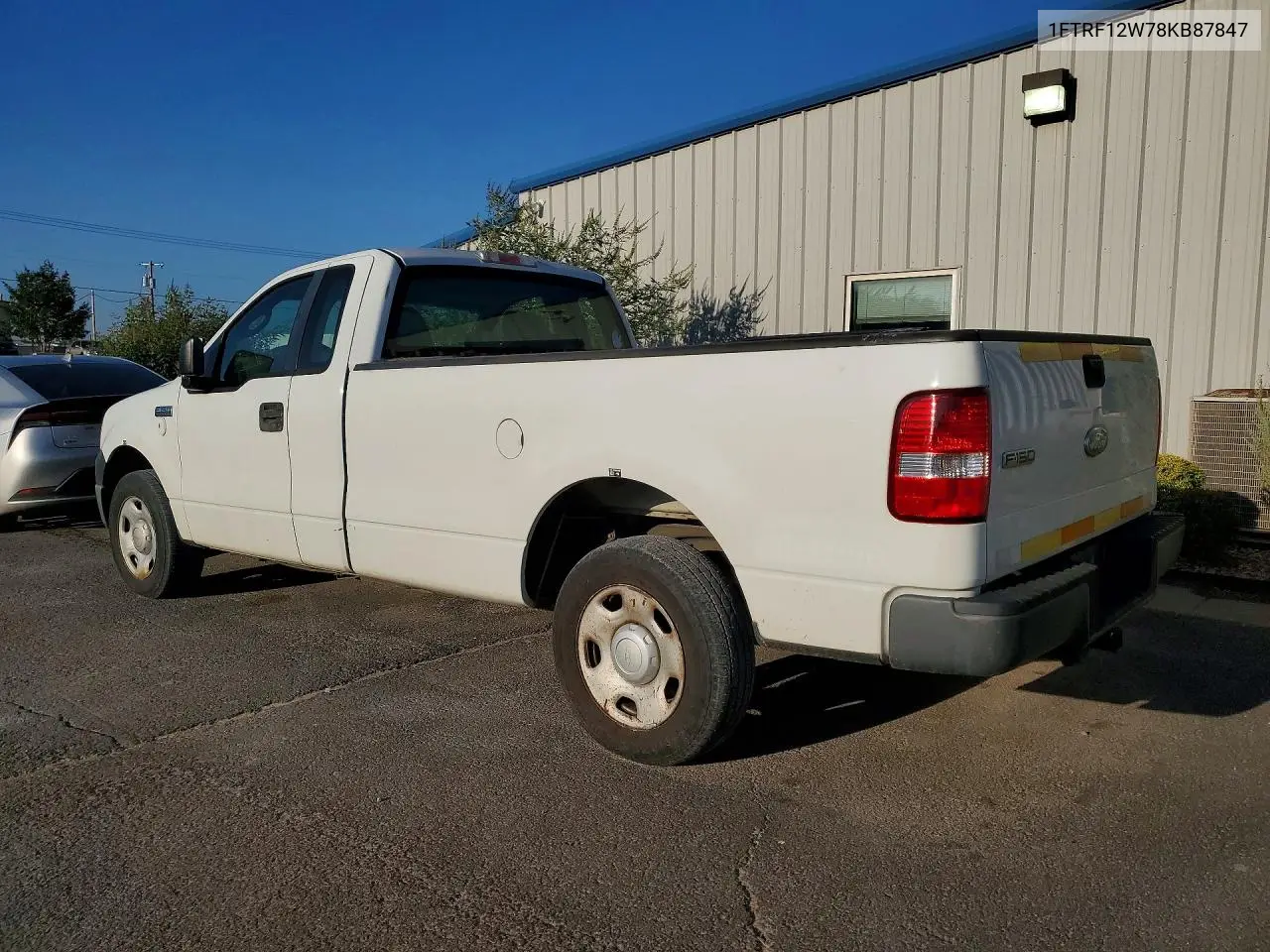 2008 FORD F-150 VIN 1FTRF12W78KB87847 — фото 2