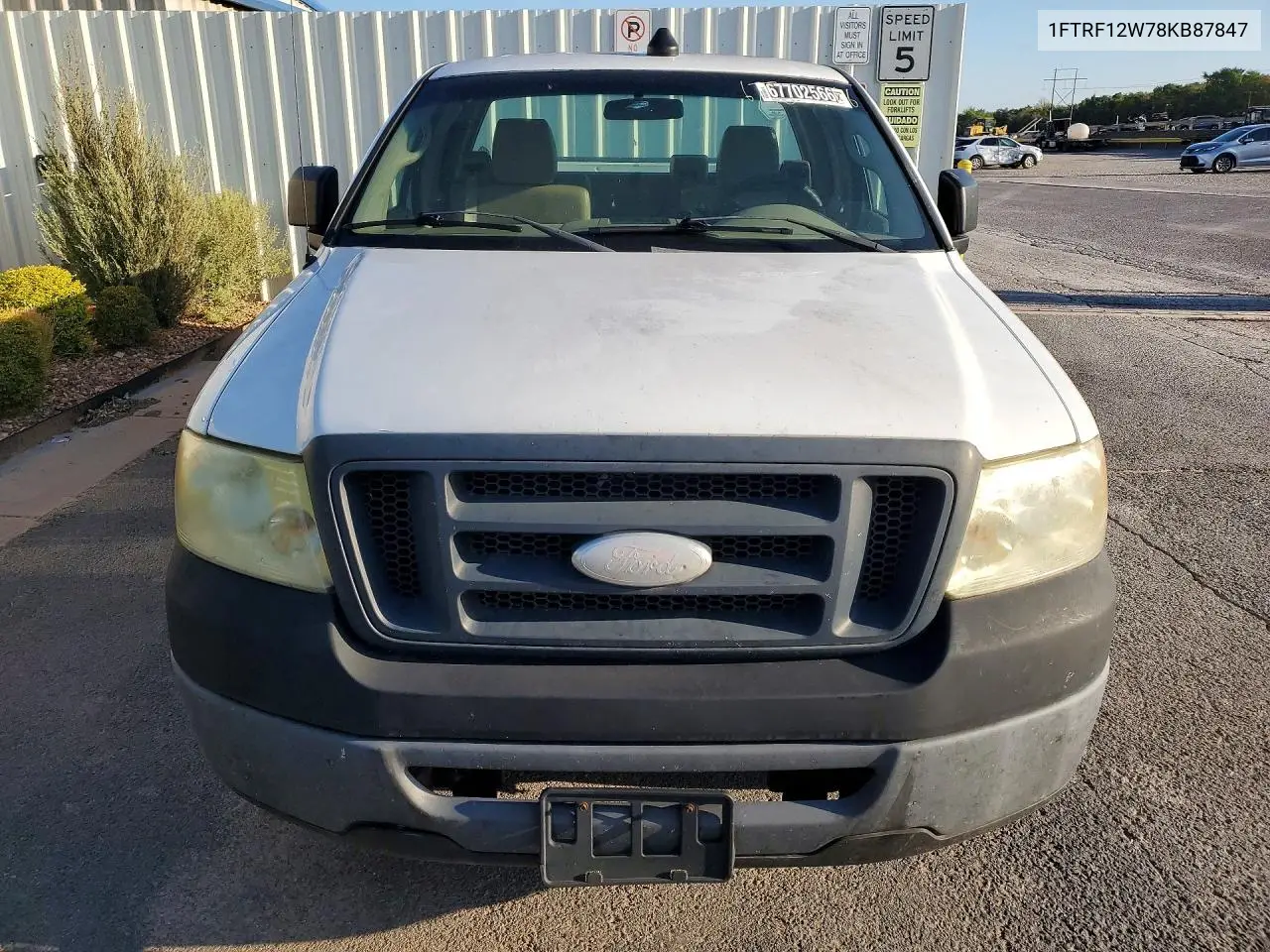 2008 FORD F-150 VIN 1FTRF12W78KB87847 — фото 5
