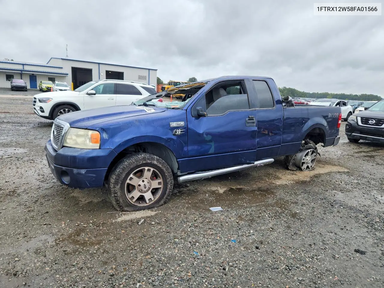 FORD F-150 2008, VIN 1FTRX12W58FA01566
