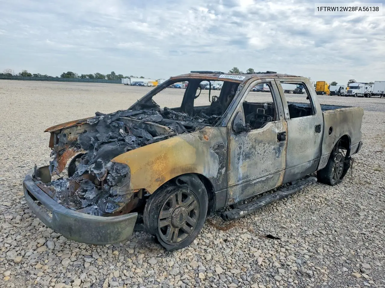 FORD F-150 2008, VIN 1FTRW12W28FA56138