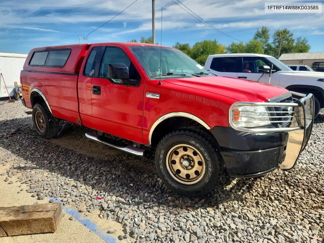 2008 FORD F-150 VIN 1FTRF14W88KD03585 — фото 4