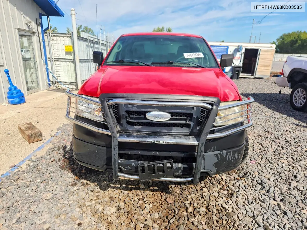 2008 FORD F-150 VIN 1FTRF14W88KD03585 — фото 5