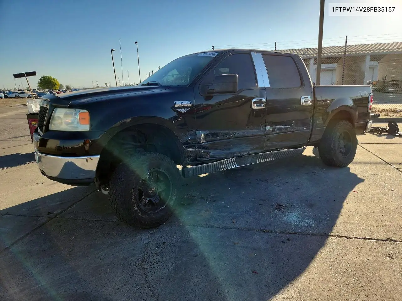 FORD F-150 2008, VIN 1FTPW14V28FB35157