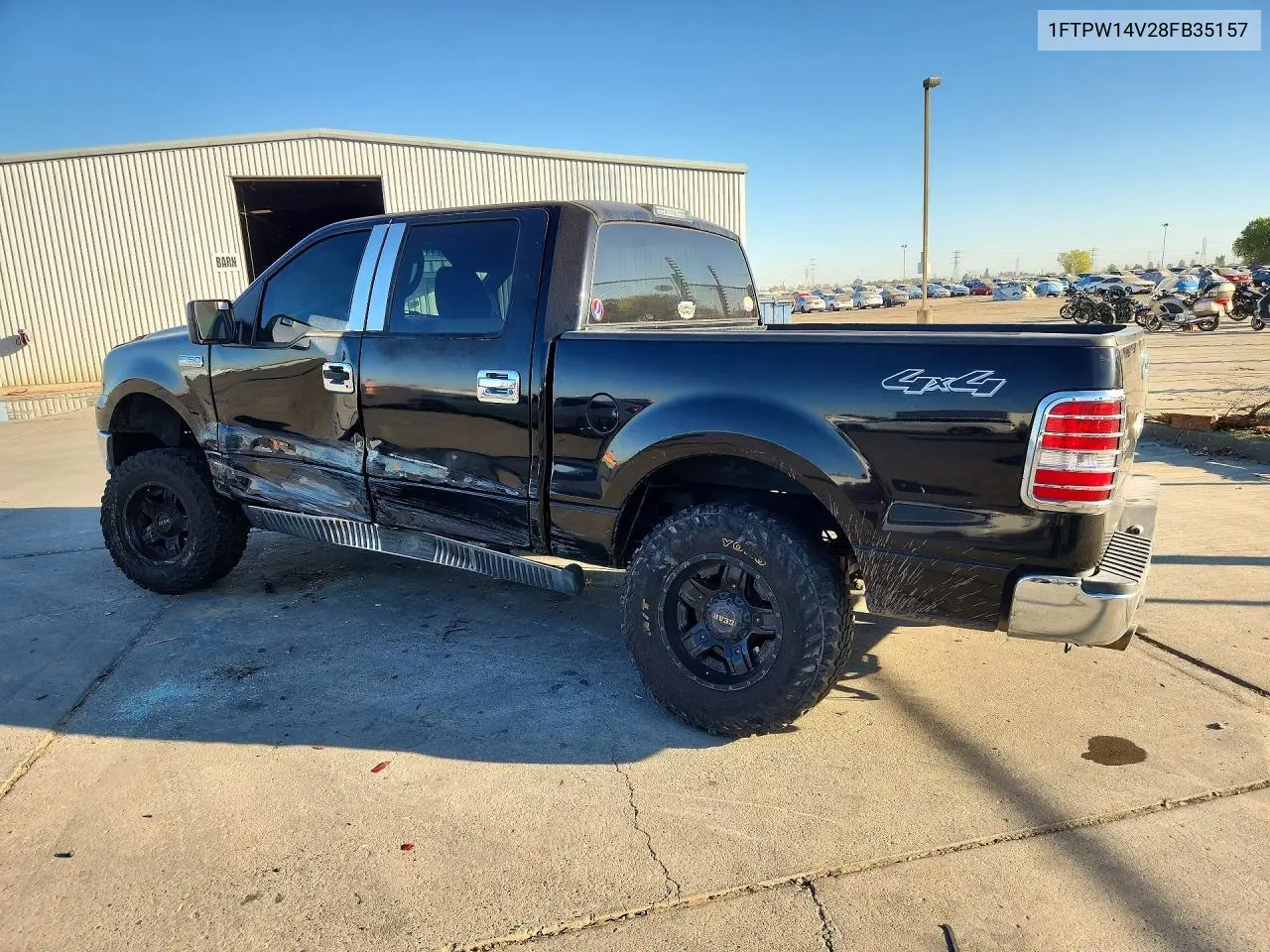 2008 FORD F-150 VIN 1FTPW14V28FB35157 — фото 2