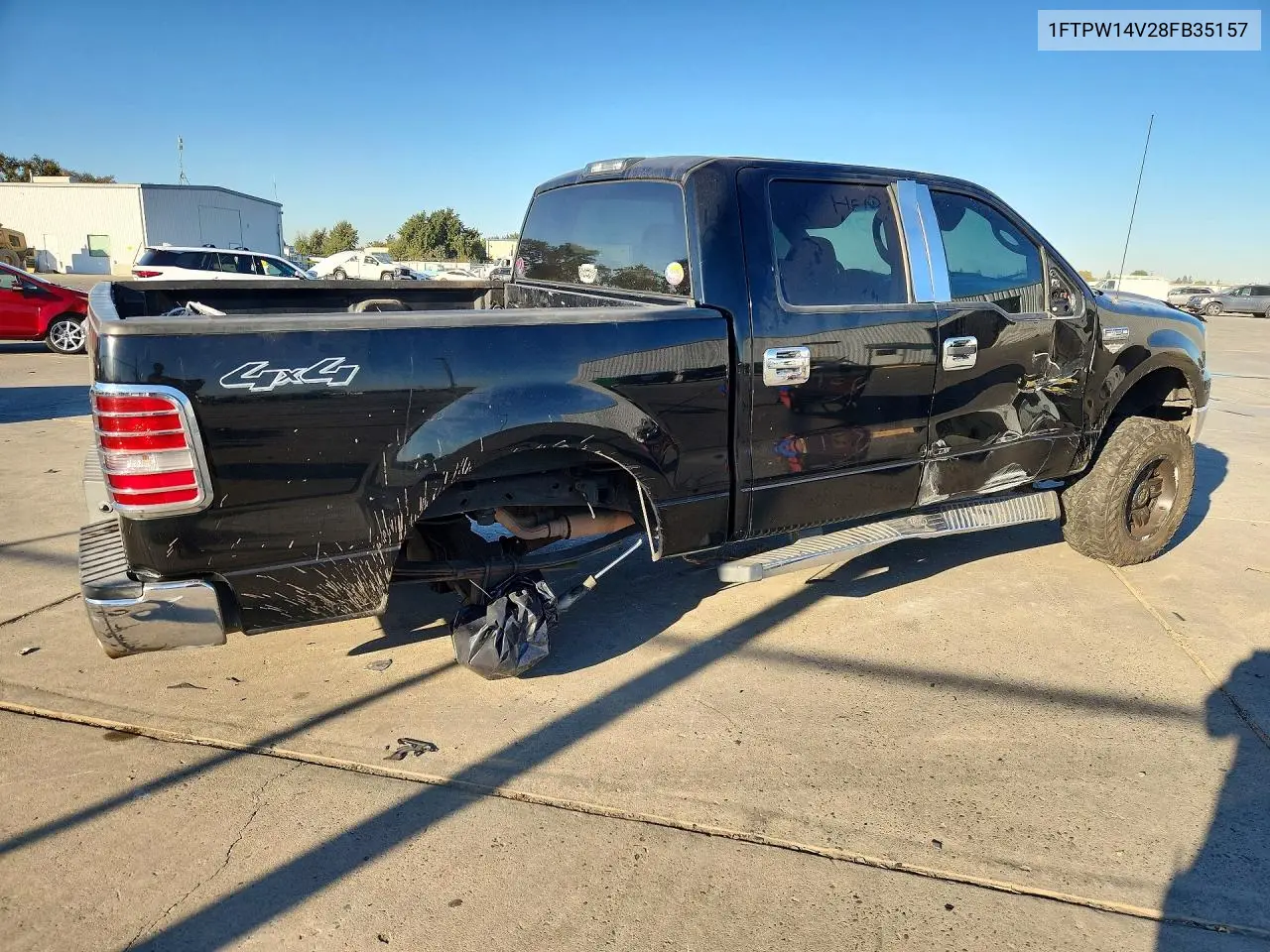2008 FORD F-150 VIN 1FTPW14V28FB35157 — фото 3