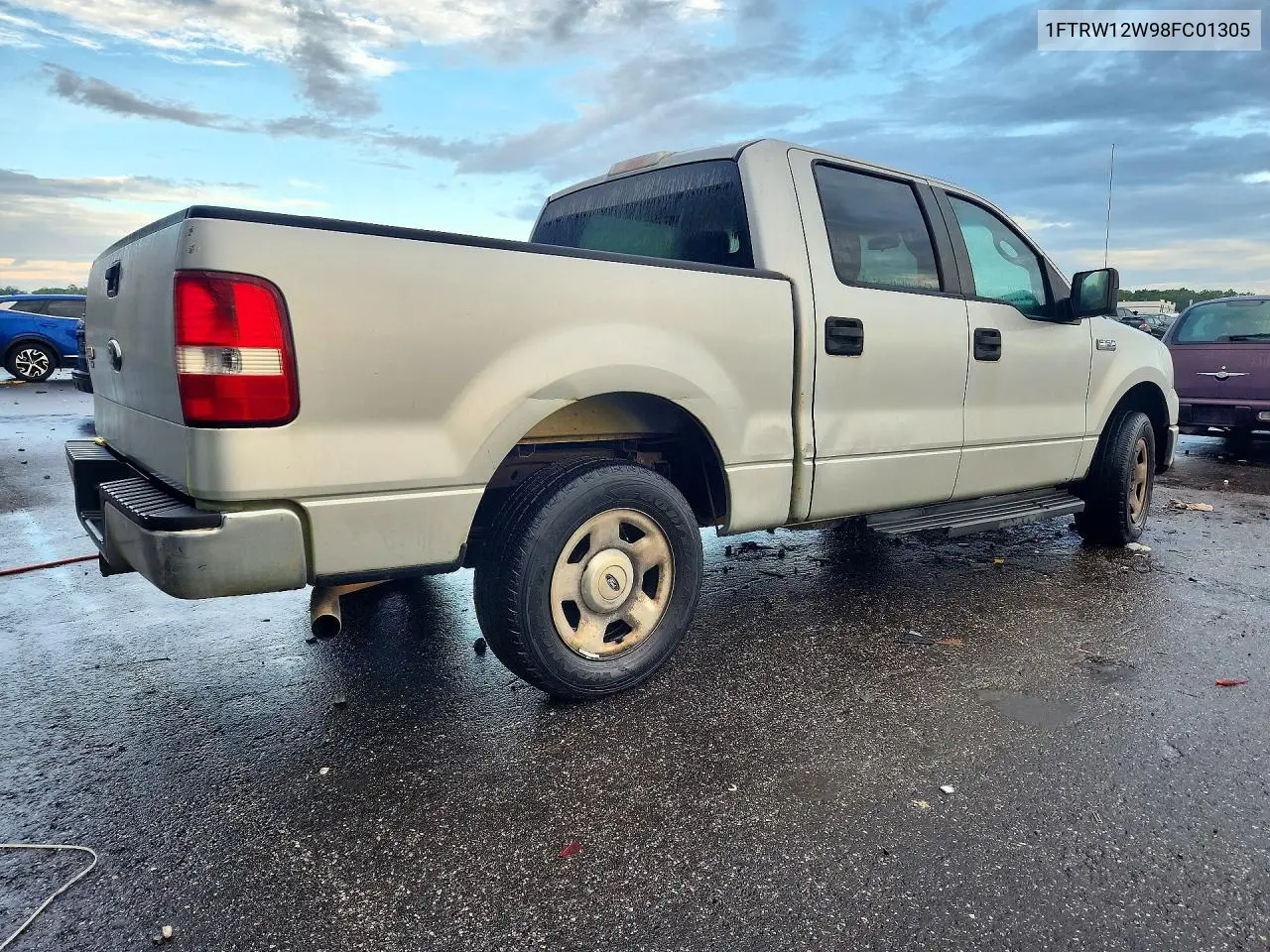 2008 FORD F-150 VIN 1FTRW12W98FC01305 — фото 3