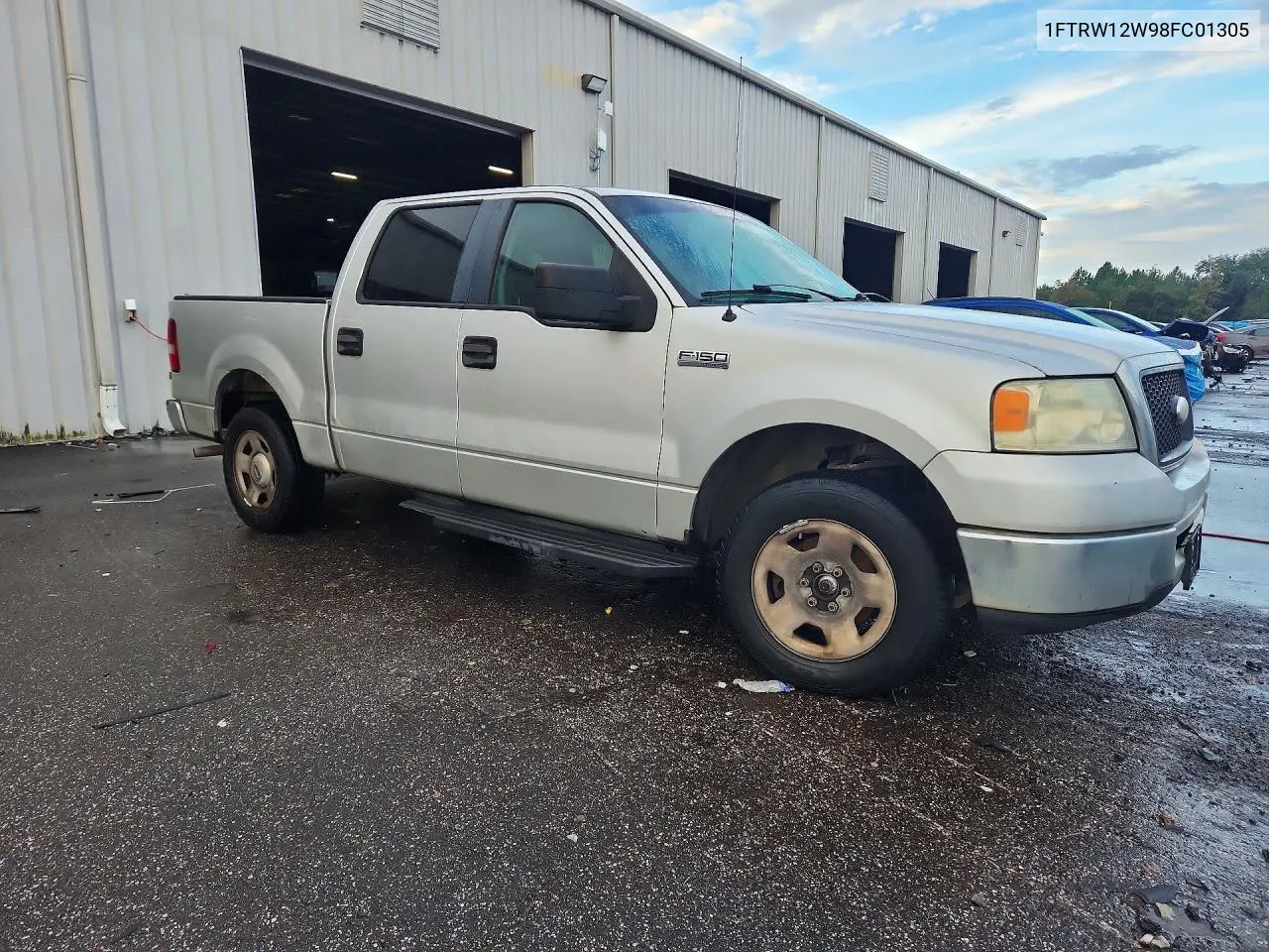 2008 FORD F-150 VIN 1FTRW12W98FC01305 — фото 4