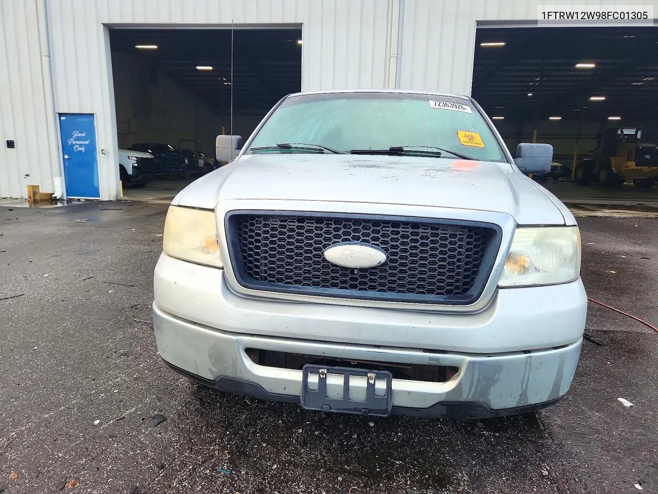2008 FORD F-150 VIN 1FTRW12W98FC01305 — фото 5