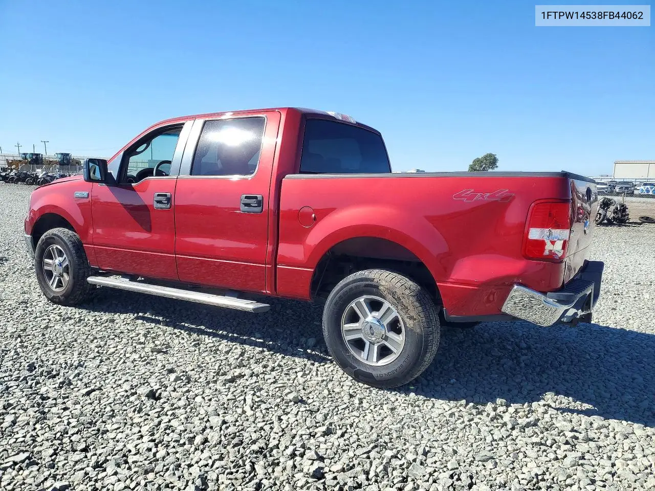 2008 FORD F-150 VIN 1FTPW14538FB44062 — фото 2