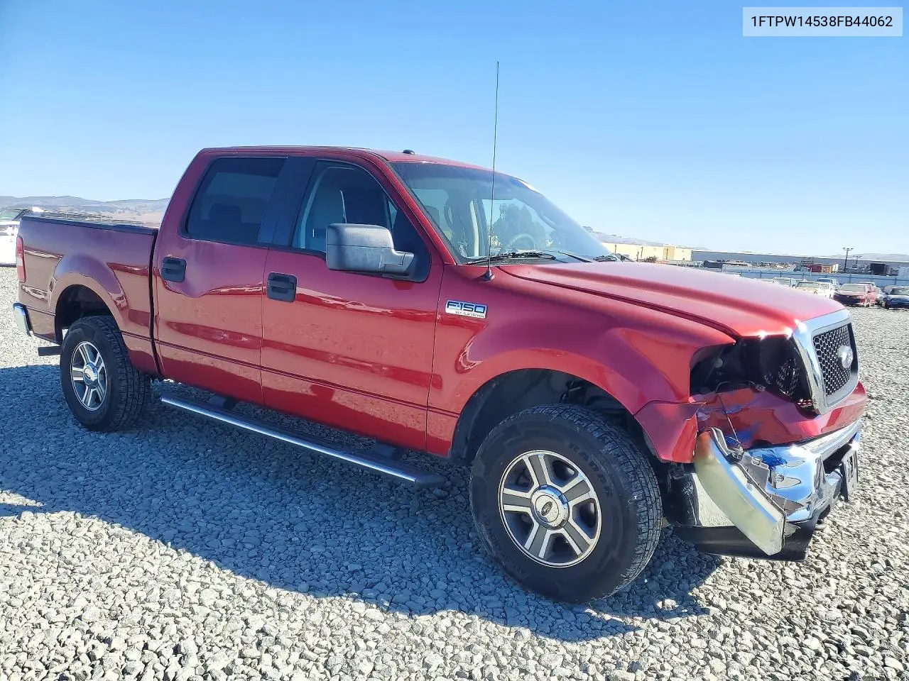 2008 FORD F-150 VIN 1FTPW14538FB44062 — фото 4