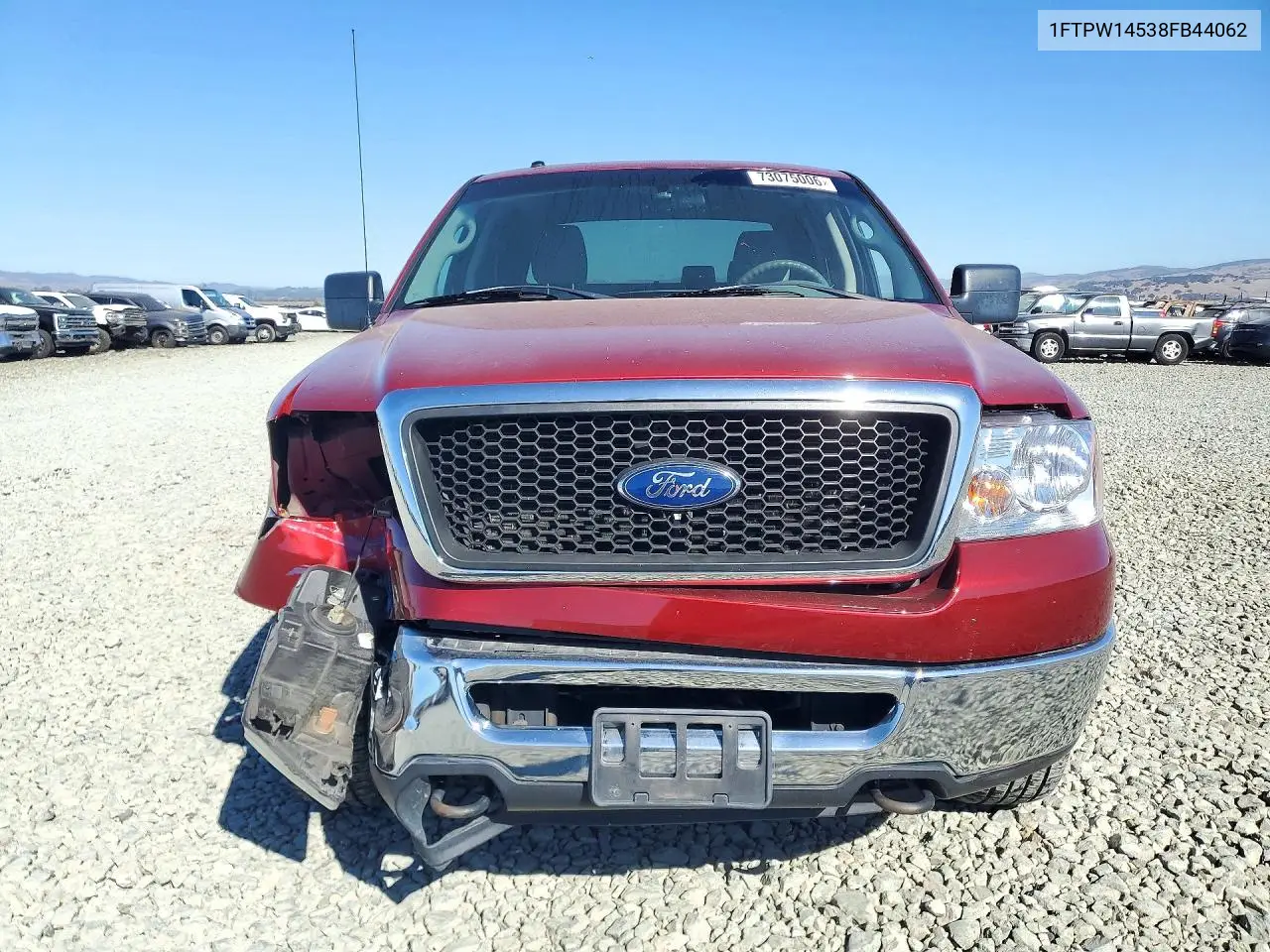 2008 FORD F-150 VIN 1FTPW14538FB44062 — фото 5