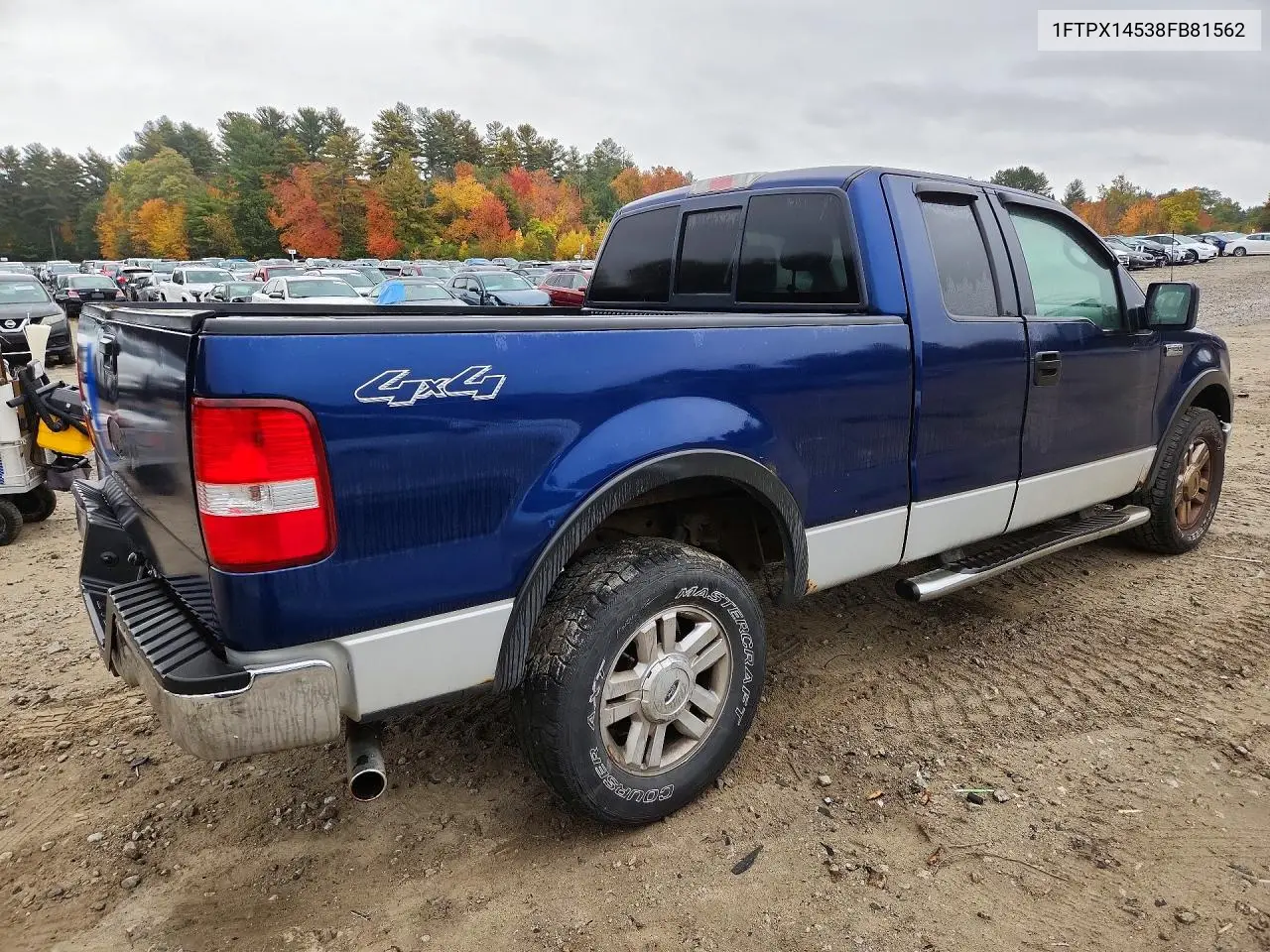 2008 FORD F-150 VIN 1FTPX14538FB81562 — фото 3