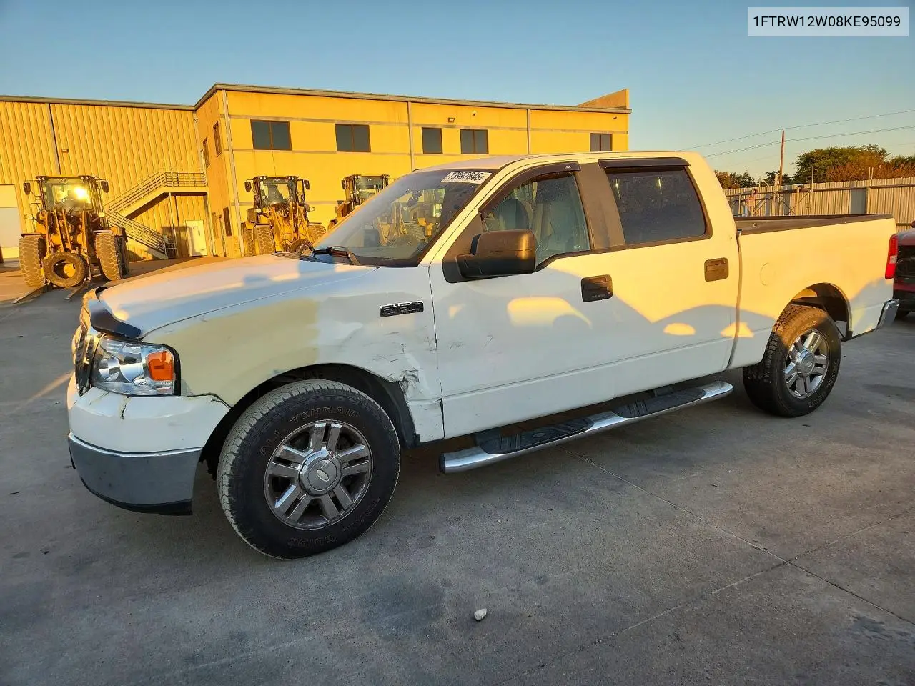 FORD F-150 2008, VIN 1FTRW12W08KE95099