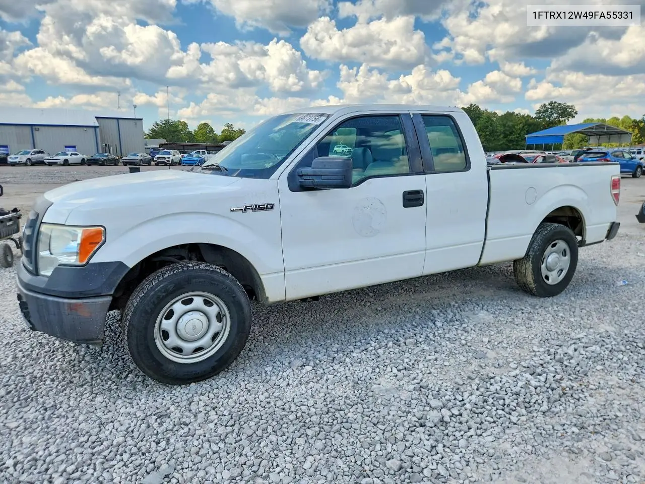 FORD F-150 2009, VIN 1FTRX12W49FA55331