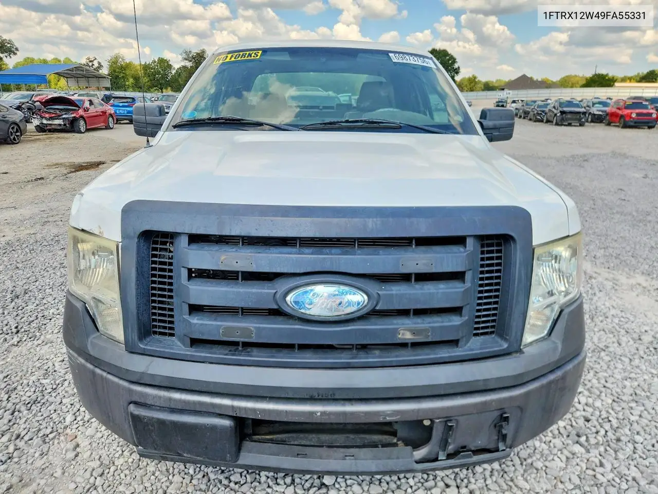 2009 FORD F-150 VIN 1FTRX12W49FA55331 — фото 5