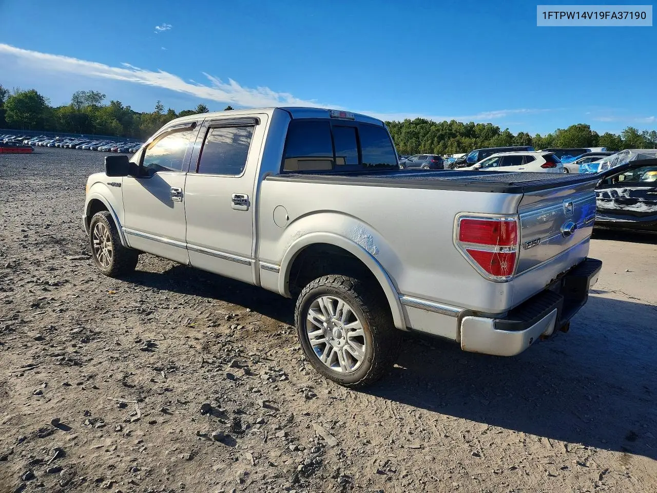 2009 FORD F-150 VIN 1FTPW14V19FA37190 — фото 2