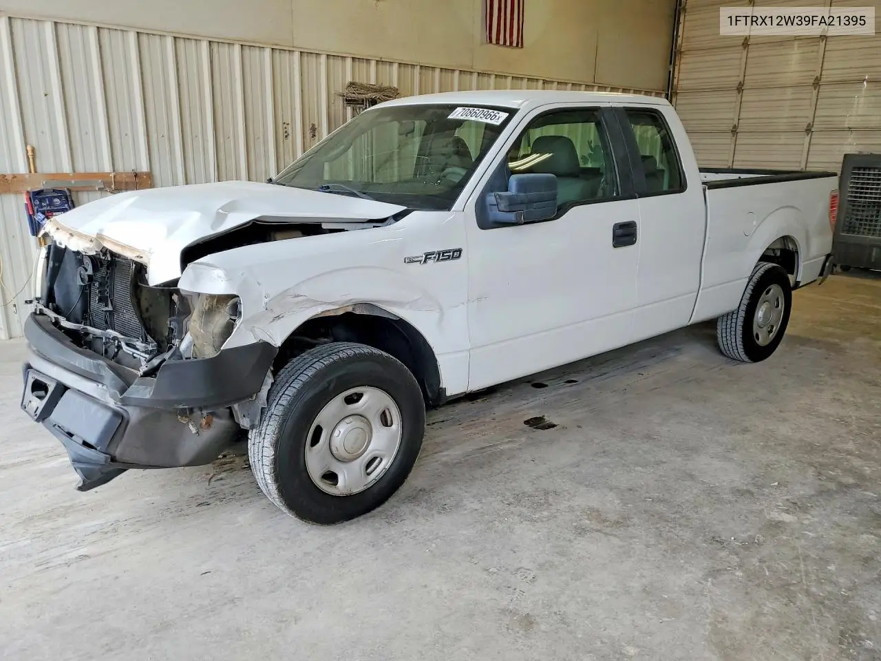 FORD F-150 2009, VIN 1FTRX12W39FA21395