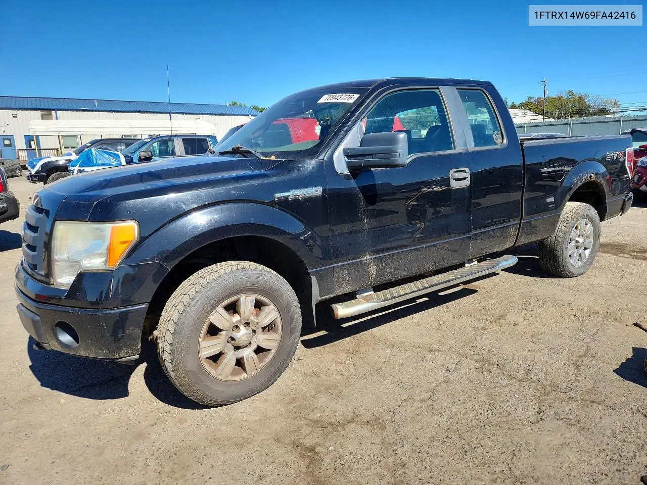 FORD F-150 2009, VIN 1FTRX14W69FA42416