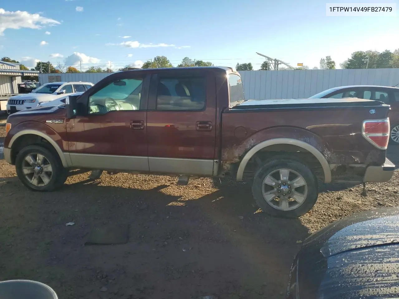 2009 FORD F-150 VIN 1FTPW14V49FB27479 — фото 2
