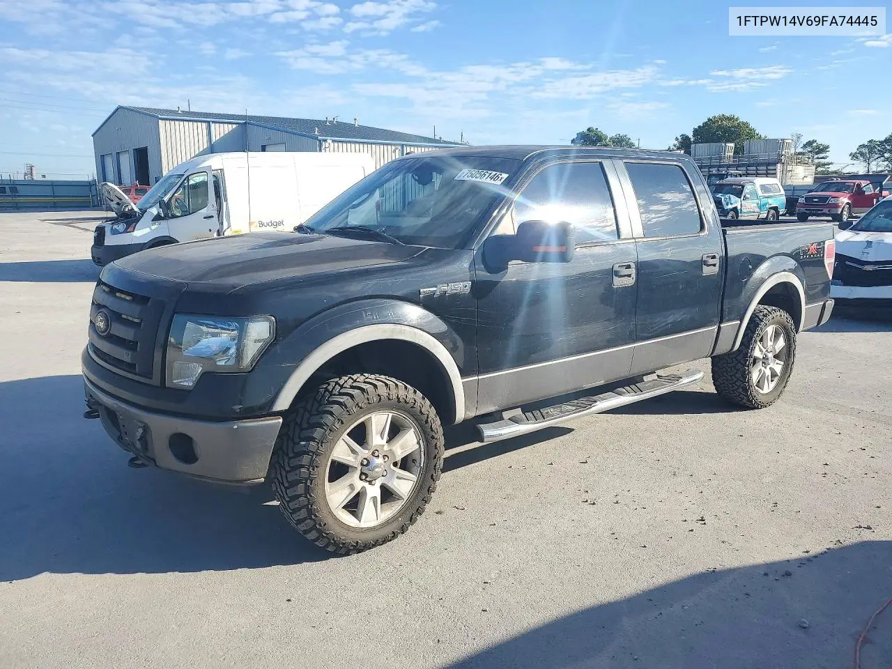 FORD F-150 2009, VIN 1FTPW14V69FA74445