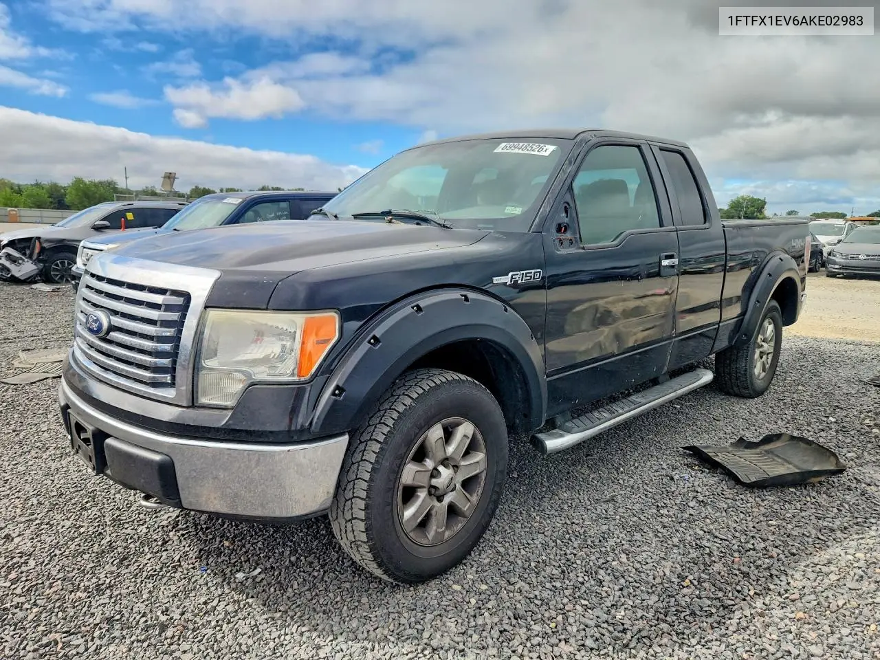 FORD F-150 2010, VIN 1FTFX1EV6AKE02983