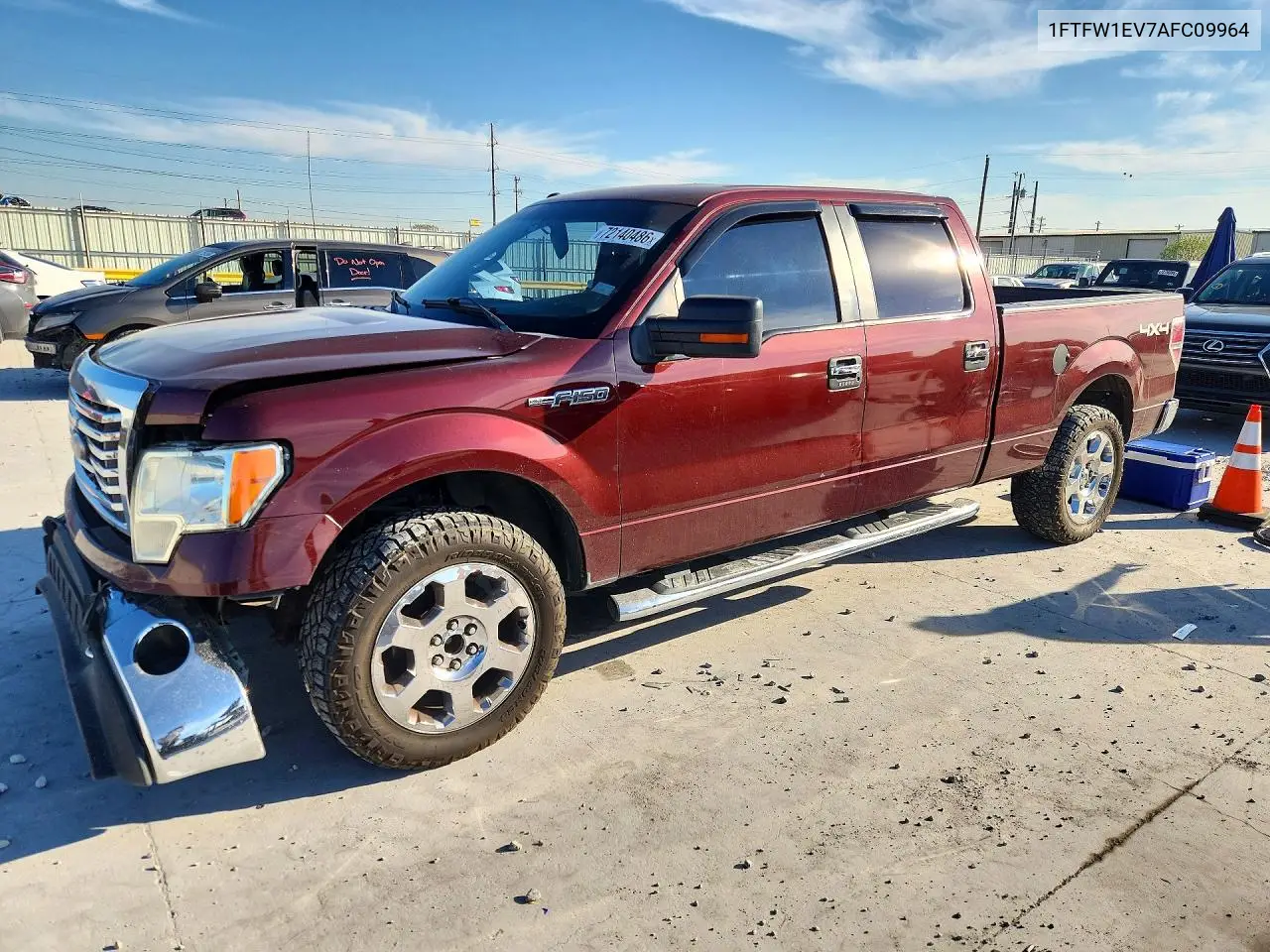 FORD F-150 2010, VIN 1FTFW1EV7AFC09964