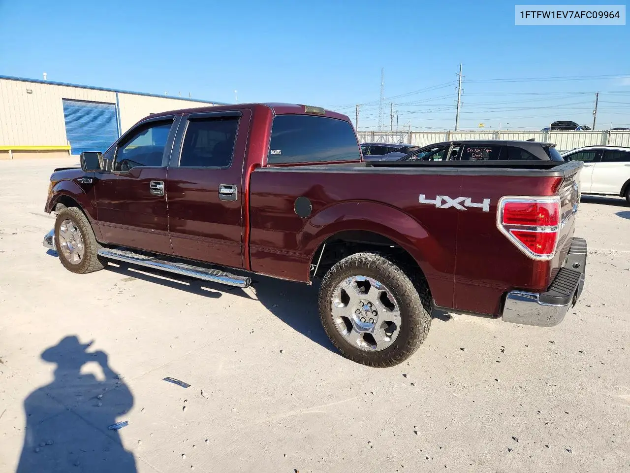 2010 FORD F-150 VIN 1FTFW1EV7AFC09964 — фото 2
