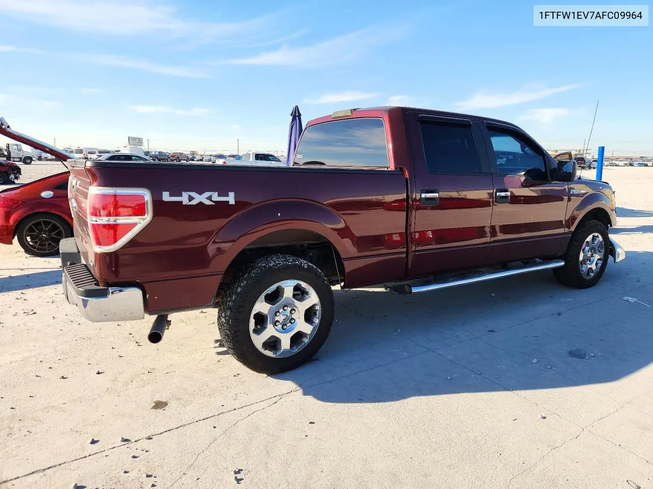 2010 FORD F-150 VIN 1FTFW1EV7AFC09964 — фото 3