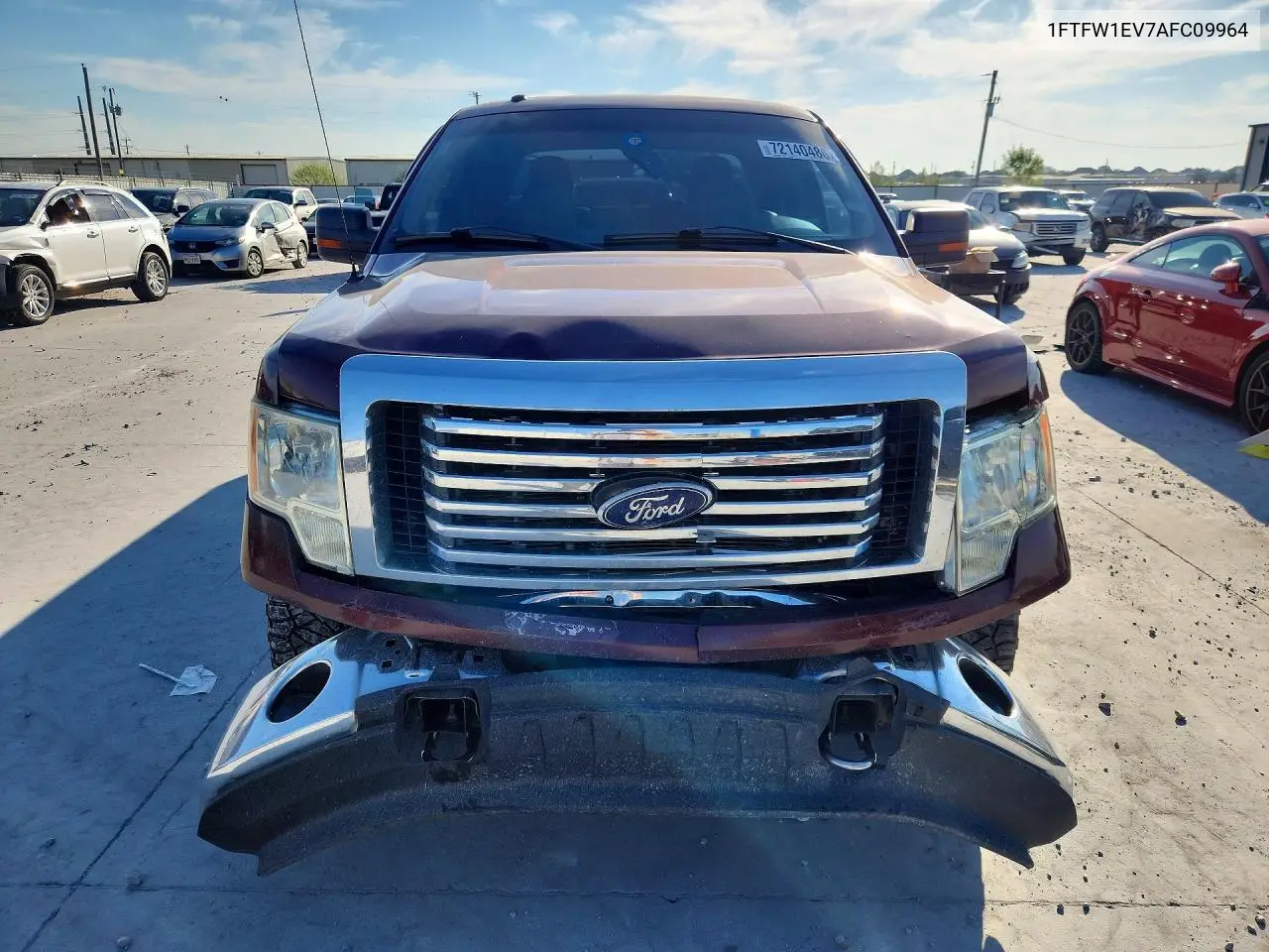 2010 FORD F-150 VIN 1FTFW1EV7AFC09964 — фото 5