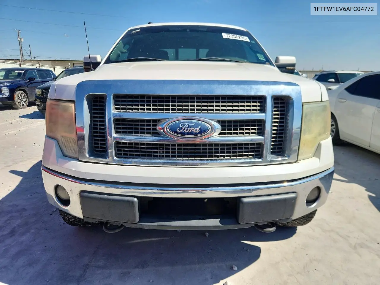 2010 FORD F-150 VIN 1FTFW1EV6AFC04772 — фото 5