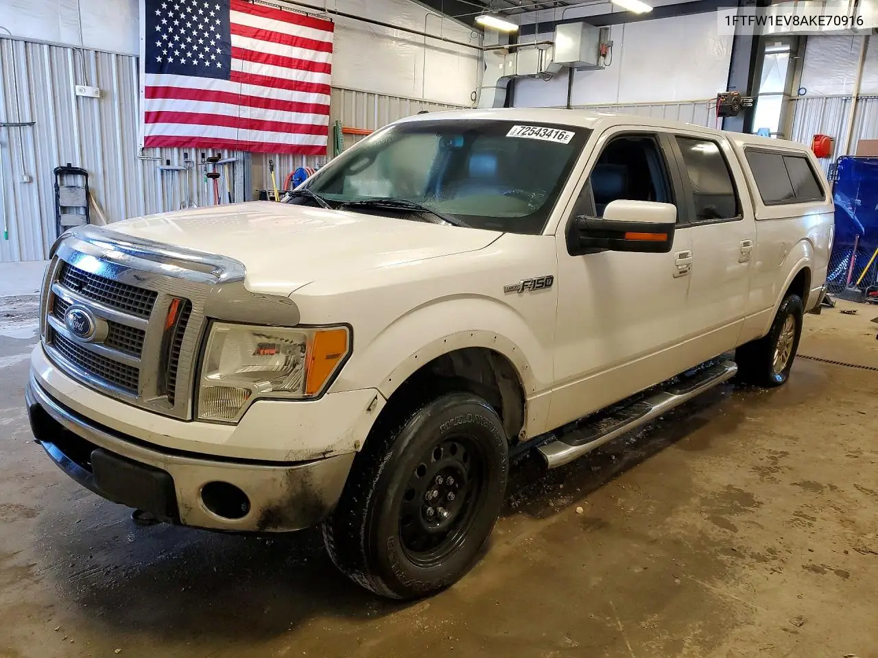 FORD F-150 2010, VIN 1FTFW1EV8AKE70916
