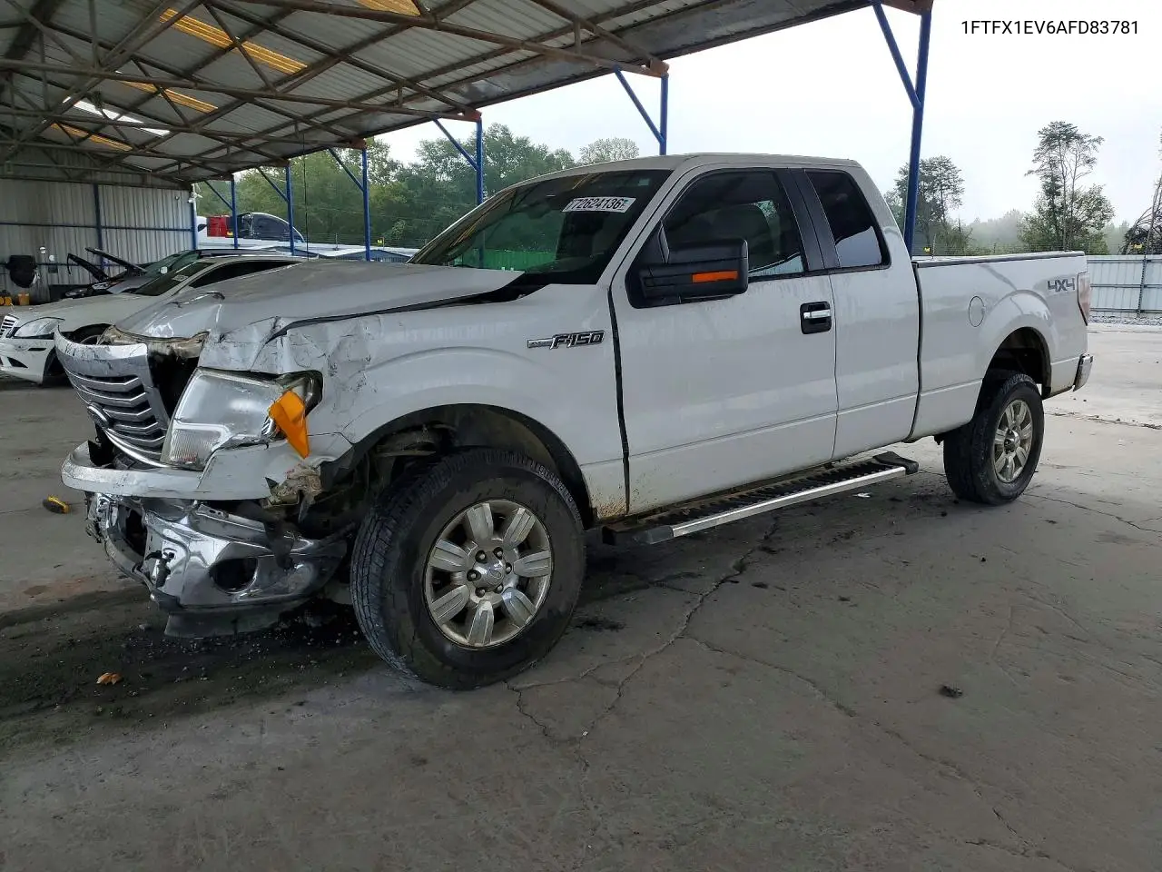 FORD F-150 2010, VIN 1FTFX1EV6AFD83781