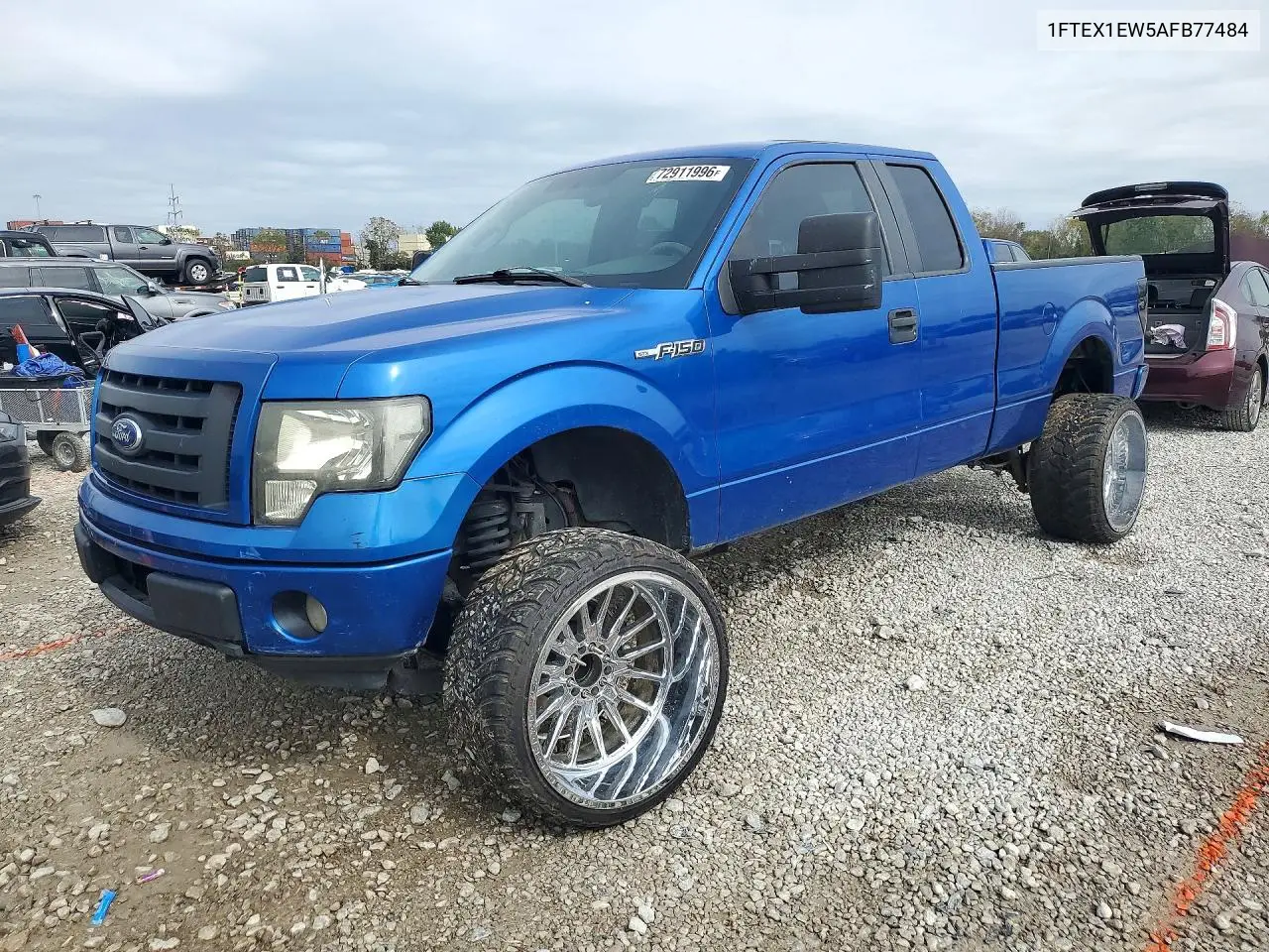 FORD F-150 2010, VIN 1FTEX1EW5AFB77484